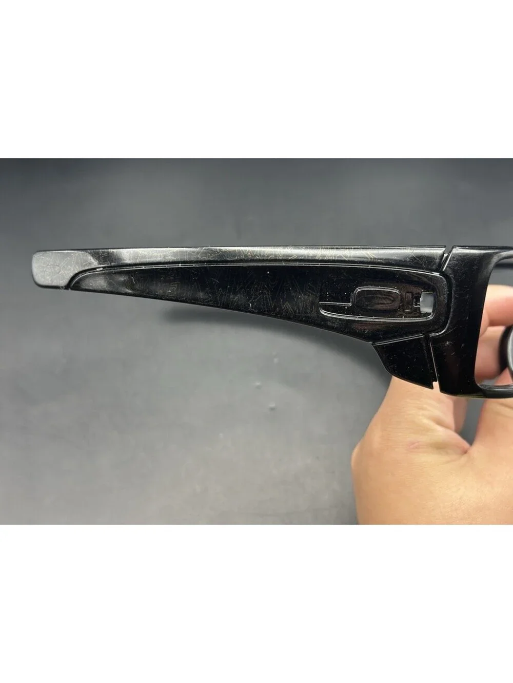 Oakley Batwolf Polished Black/ Black Gold Text Frame